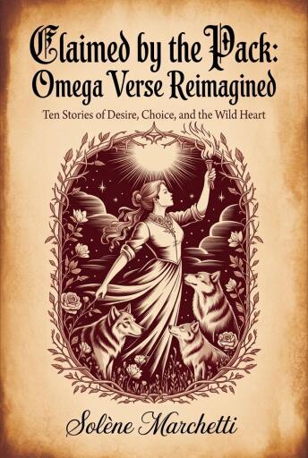 Portada del libro «Claimed by the Pack: Omega Verse Reimagined», de Solène Marchetti