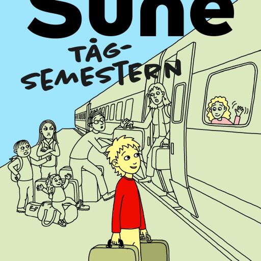 Portada del libro «Sune - Tågsemestern», de Sören Olsson, Anders Jacobsson