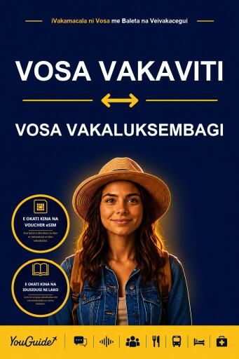 Portada del libro «The Language Guide for Travelers - Fijian to Luxembourgish», de YouGuide