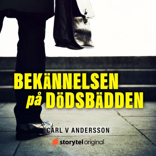 Portada del libro «Bekännelsen på dödsbädden», de Carl V Andersson