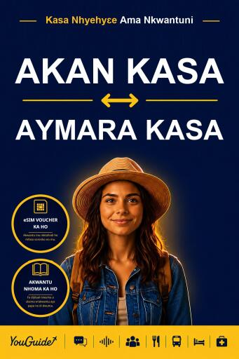 Portada del libro «The Language Guide for Travelers - Akan to Aymara», de YouGuide
