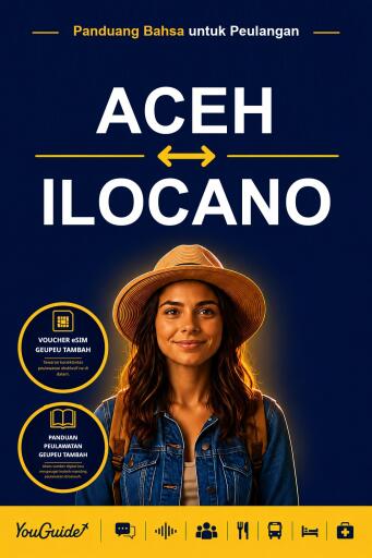 Portada del libro «The Language Guide for Travelers - Acehnese to Ilocano», de YouGuide