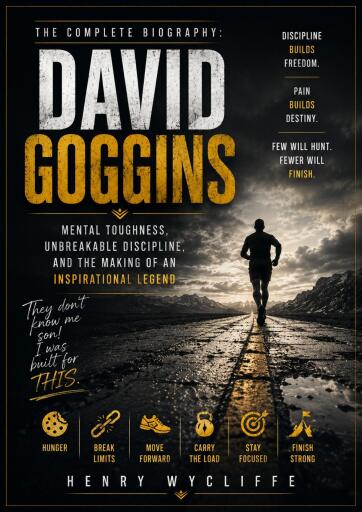 Portada del libro «David Goggins», de Henry Wycliffe