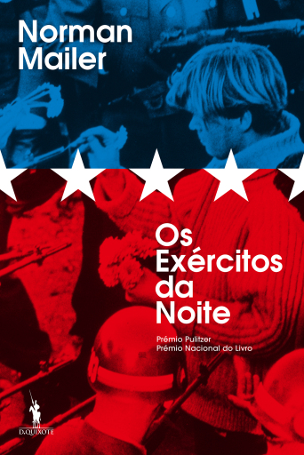 Portada del libro «Os Exércitos da Noite», de Norman Mailer