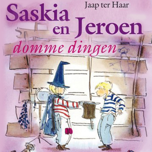 Portada del audiolibro «Saskia en Jeroen - domme dingen»