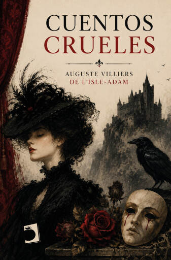Portada del libro «Cuentos crueles», de Auguste Villiers de L'Isle-Adam