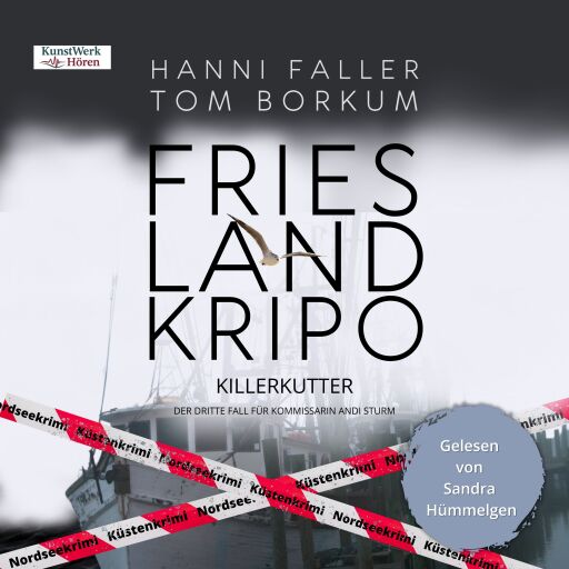 Portada del audiolibro «Killerkutter - Der dritte Fall für Kommissarin Andi Sturm», de Hanni Faller, Tom Borkum