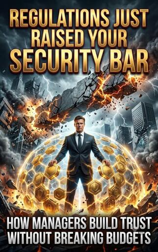 Portada del libro «Regulations just raised your security bar», de Claire Monroe