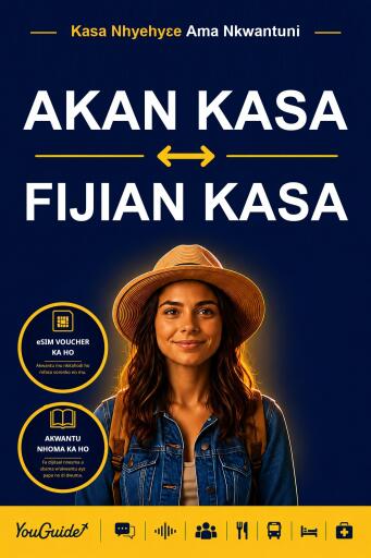 Portada del libro «The Language Guide for Travelers - Akan to Fijian», de YouGuide