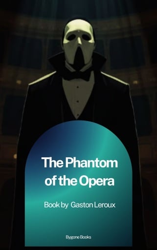 Portada del libro «The Phantom of the Opera», de Gastón Leroux