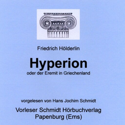 Portada del audiolibro «Hyperion», de Friedrich Hölderlin