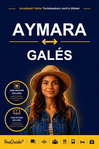 Portada del libro «The Language Guide for Travelers - Aymara to Welsh», de YouGuide