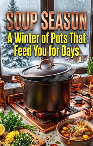 Portada del libro «Soup Season», de Rebecca Hayworth