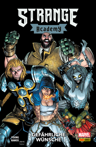 Portada del libro «STRANGE ACADEMY 3 - Gefährliche Wünsche», de Skottie Young