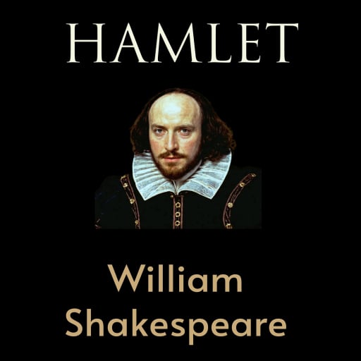 Portada del audiolibro «Hamlet», de William Shakespeare