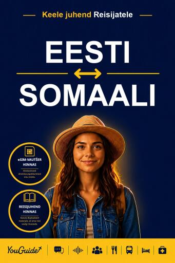 Portada del libro «The Language Guide for Travelers - Estonian to Somali», de YouGuide