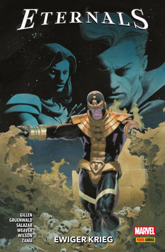 Portada del libro «ETERNALS 3 - EWIGER KRIEG», de Kieron Gillen