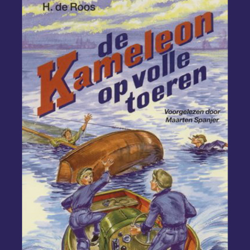 Portada del audiolibro «De Kameleon op volle toeren», de Hotze de Roos