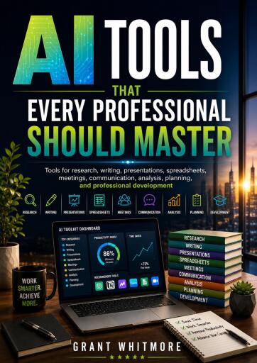 Portada del libro «AI Tools That Every Professional Should Master», de Grant Whitmore