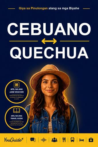 Portada del libro «The Language Guide for Travelers - Cebuano to Quechua», de YouGuide