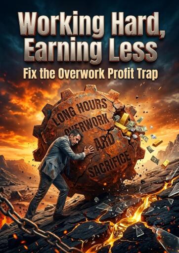 Portada del libro «Working Hard, Earning Less», de Fiona Mitchell