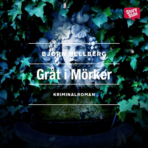 Portada del audiolibro «Gråt i mörker», de Björn Hellberg