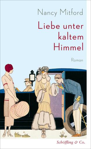 Portada del libro «Liebe unter kaltem Himmel», de Nancy Mitford