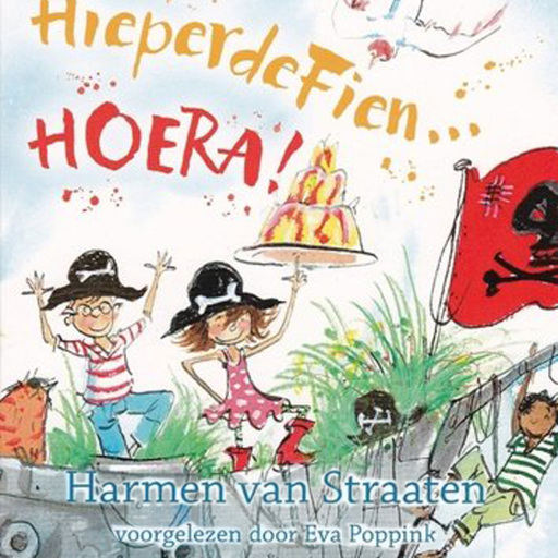 Portada del audiolibro «HieperdeFien... Hoera!», de Harmen van Straaten
