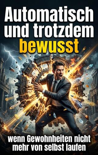 Portada del libro «Automatisch und trotzdem bewusst», de Lukas Seidenberg