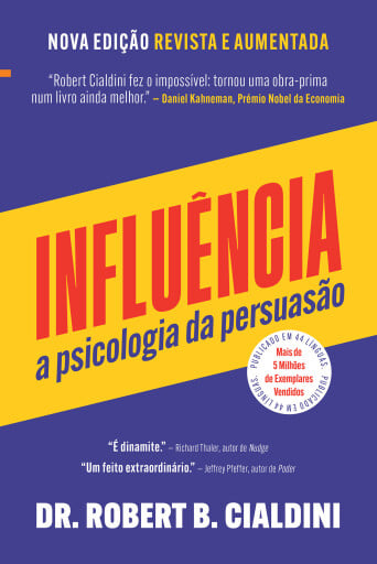 Portada del libro «Influência», de Robert Cialdini
