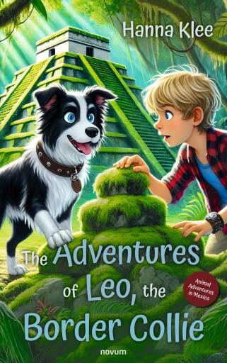 Portada del libro «The Adventures of Leo, the Border Collie», de Hanna Klee
