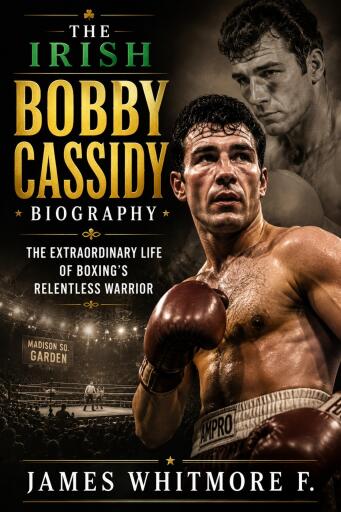 Portada del libro «THE IRISH BOBBY CASSIDY BIOGRAPHY», de James Whitmore F