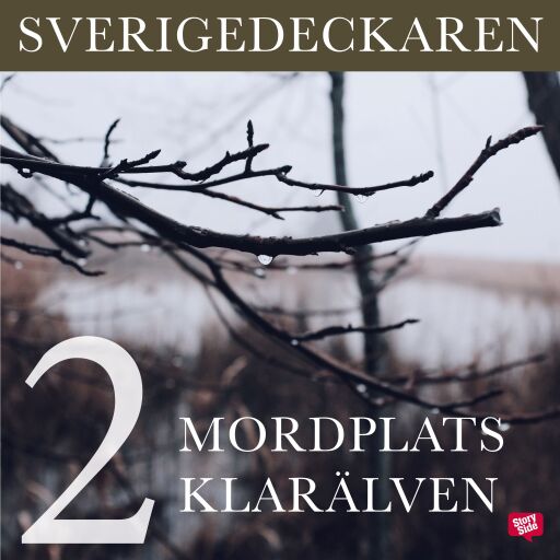 Portada del audiolibro «Mordplats Klarälven», de Stig O. Blomberg