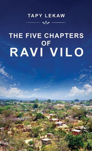 Portada del libro «The Five Chapters of Ravi Vilo», de Tapy Lekaw