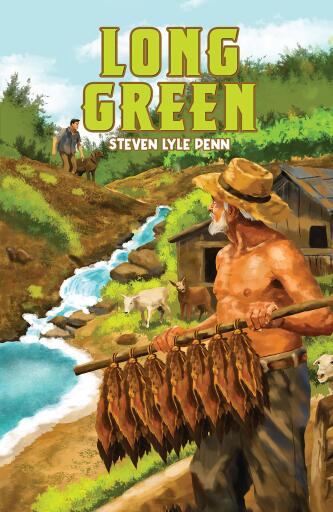 Portada del libro «Long Green», de Steven Lyle Penn