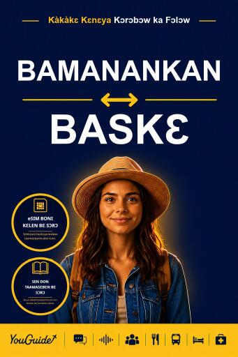 Portada del libro «The Language Guide for Travelers - Bambara to Basque», de YouGuide