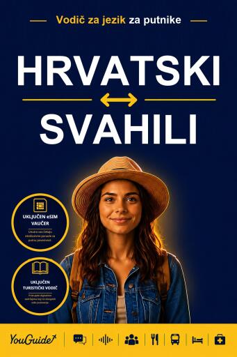Portada del libro «The Language Guide for Travelers - Croatian to Swahili», de YouGuide
