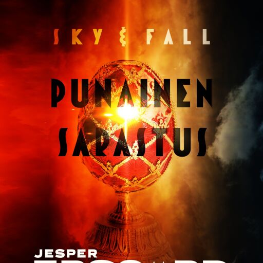 Portada del libro «Sky & Fall: Punainen sarastus», de Jesper Ersgård