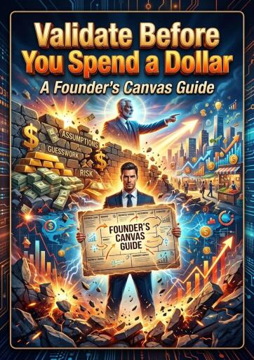 Portada del libro «Validate Before You Spend a Dollar», de Natalie Harrington