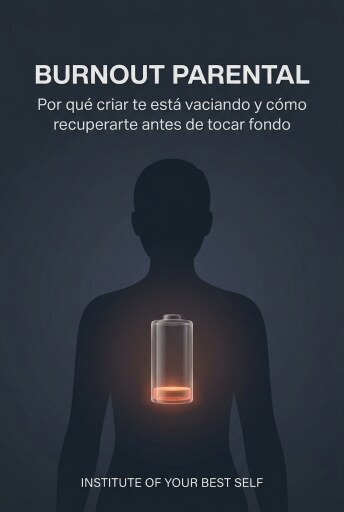 Portada del libro «Burnout parental», de Equipo Institute of Your Best Self