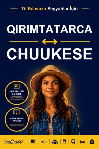 Portada del libro «The Language Guide for Travelers - Crimean Tatar to Chuukese», de YouGuide