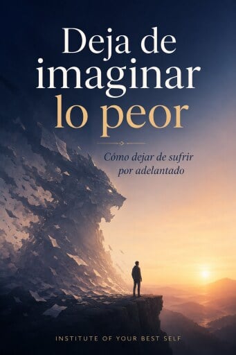 Portada del libro «Deja de imaginar lo peor», de Equipo Institute of Your Best Self