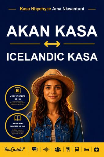 Portada del libro «The Language Guide for Travelers - Akan to Icelandic», de YouGuide