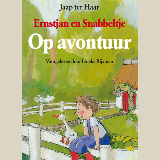 Portada del audiolibro «Ernstjan en Snabbeltje Op avontuur», de Jaap ter Haar
