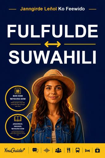 Portada del libro «The Language Guide for Travelers - Fulani to Swahili», de YouGuide