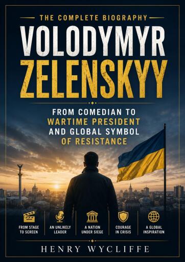 Portada del libro «Volodymyr Zelenskyy», de Henry Wycliffe