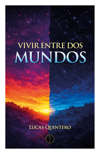 Portada del libro «Vivir entre dos mundos», de Lucas Quintero