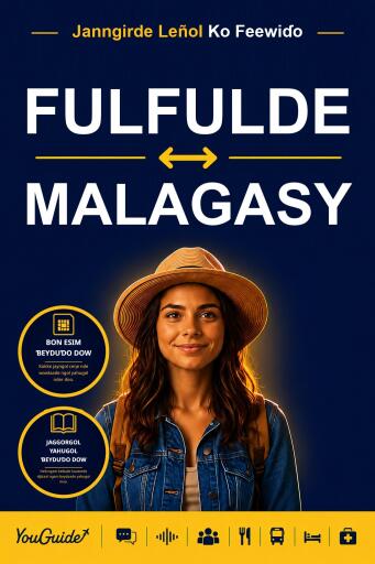 Portada del libro «The Language Guide for Travelers - Fulani to Malagasy», de YouGuide