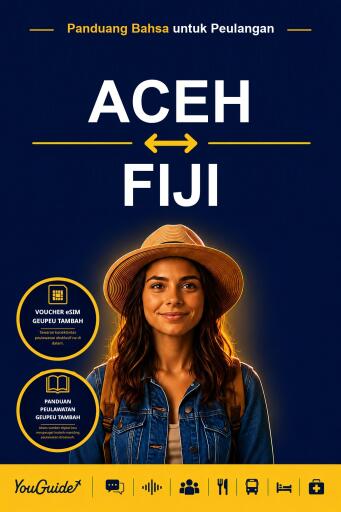 Portada del libro «The Language Guide for Travelers - Acehnese to Fijian», de YouGuide
