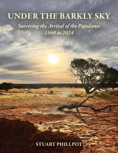 Portada del libro «Under the Barkly Sky», de Stuart Phillpot